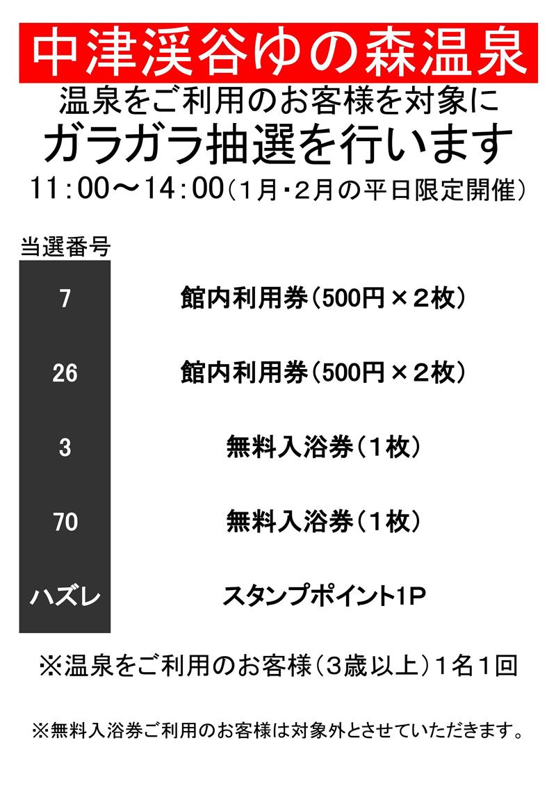 ガラガラ抽選