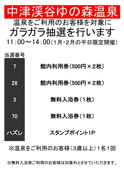 ガラガラ抽選